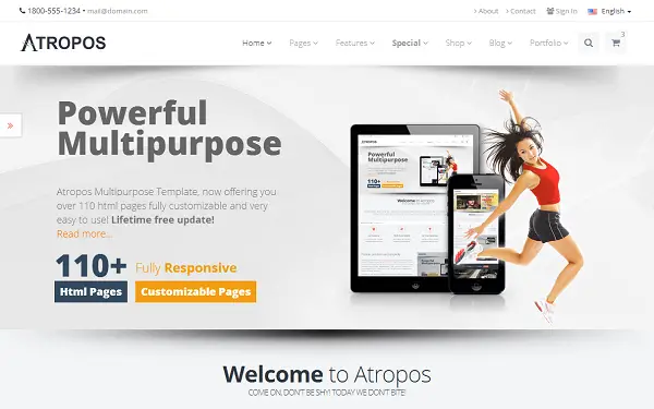 Smarty bootstrap template
